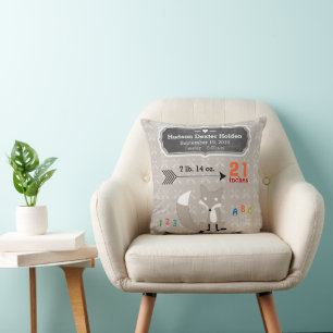 Baby Kinderzimmer Baby Stat Fox Arrow Muster Kissen