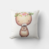 Baby-Kinderzimmer Boho Kissen (Vorderseite)