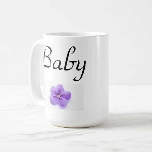 Baby Kinderzimmer Kaffeetasse (Vorderseite Links)