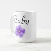 Baby Kinderzimmer Kaffeetasse (Vorderseite Links)