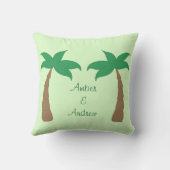 Baby Kinderzimmer Lion Safari Geburtsstaten Kissen (Rückseite)