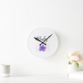 Baby Kinderzimmer Runde Wanduhr (Zuhause)