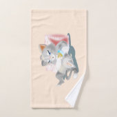 Baby Kitten Badetuch Set in den Farben (Handtuch)