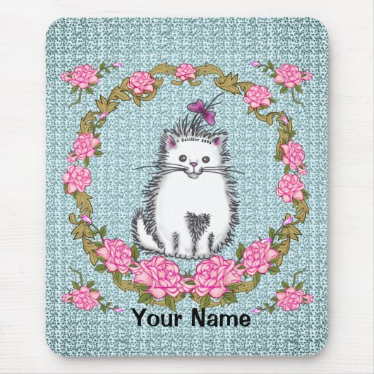 Baby Kitten Cat Mousepad (Vorne)