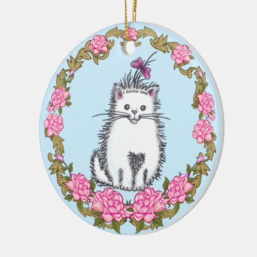 Baby Kitten Cat Ornament (Links)