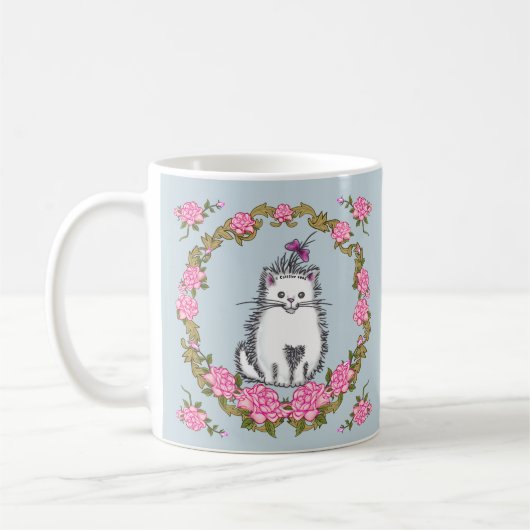Baby Kitten Cat Tasse (Links)