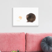 Baby Kiwi Bird aus Egg Leinwanddruck (Insitu (Wohnzimmer))