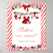 Baby Kleidung Babys sind süß Poster (Vorne)