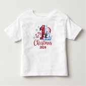 Baby & Kleinkind 1. Weihnachtsbär Kleinkind T-shirt (Vorderseite)