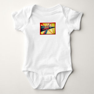 BABY KLETHES: MIT VINTAGEN FRANZÖSISCHEN ILLUSTRAT STRAMPLER