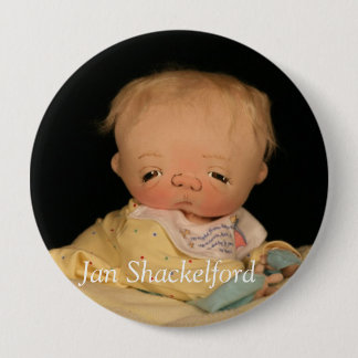 Baby-Knopf DJ Jan.s Shackelford Button