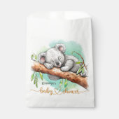 Baby Koala Baby Shower Geschenktütchen (Vorderseite)
