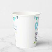 Baby Koala Balloon Party Flag Birthday Pappbecher (Rechts)