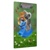 BABY-KOALA-BÄRN-FELSEN KLEMMBRETT (Rechts)