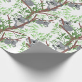 Baby Koala Bear Geschenkpapier (Ecke)