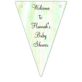 Baby Koala Bear Personalisiert Baby Dusche Wimpelkette (Zweite Fahne)