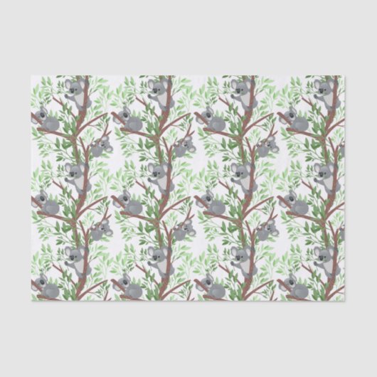 Baby Koala Bear Seidenpapier (Vorderseite)