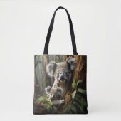 Baby Koala Bear und Mama Tasche (Vorderseite)