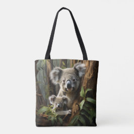 Baby Koala Bear und Mama Tasche