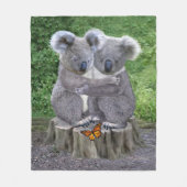 BABY-KOALA HUGGIES FLEECEDECKE (Vorderseite)