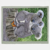 BABY-KOALA HUGGIES FLEECEDECKE (Vorderseite (Horizontal))