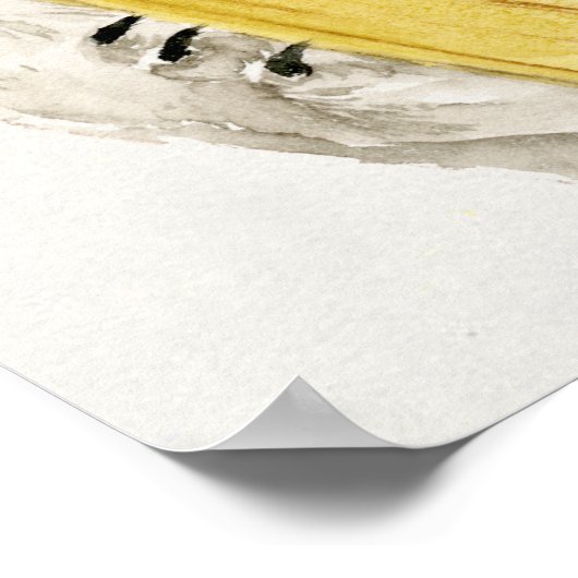 Baby Koala | Niedlich & Furry Poster (Ecke)