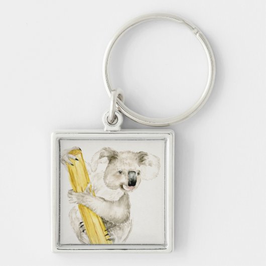 Baby Koala | Niedlich & Furry Schlüsselanhänger (Vorne)