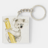 Baby Koala | Niedlich & Furry Schlüsselanhänger (Rückseite)