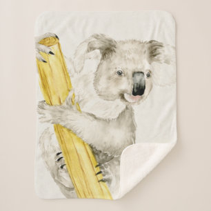 Baby-Koala   niedlich u. Pelz Sherpadecke