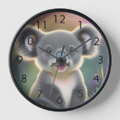 Baby Koala Uhr (Vorderseite)