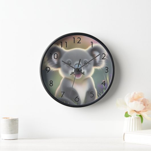 Baby Koala Uhr (Zuhause)