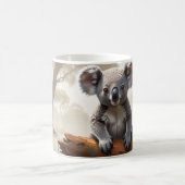 Baby Koala von einem Teich Kaffeetasse (Mittel)