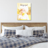 Baby Koch Wrapped Canvas Leinwanddruck (Insitu (Schlafzimmer))