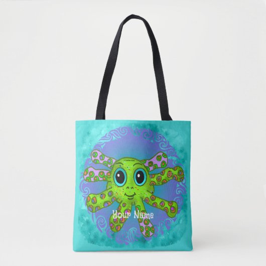 Baby Krake Tasche (Vorderseite)