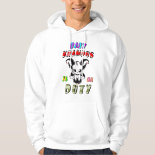 Baby Krampus ist im Dienst Hoodie