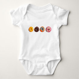Baby-Krapfen-Druck-Bodysuit Baby Strampler