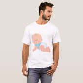 Baby-Kriechen T-Shirt (Vorne ganz)