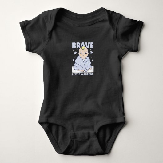 Baby Krieger Strampler (Vorderseite)