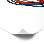 Baby Krishna mit Flute - Peace Vibes | Lebhaftes 3 Fotodruck (Ecke)