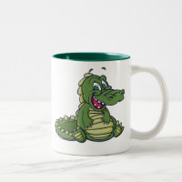 Baby-Krokodil-Tasse