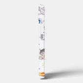 Baby Krypto & Superman Pattern Case-Mate iPhone Hülle (Rückseite / Links)