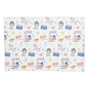 Baby Krypto & Superman Pattern Kissenbezug