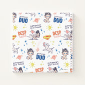 Baby Krypto & Superman Pattern Notizblock (Rückseite)