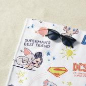 Baby Krypto & Superman Pattern Strandtuch (Beispiel)