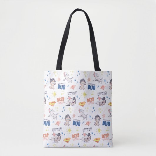 Baby Krypto & Superman Pattern Tasche (Vorderseite)