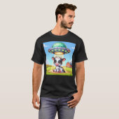 Baby Kuh entführt T-Shirt (Vorne ganz)