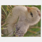 Baby-Küken-Fleece-Decke Fleecedecke (Vorderseite (Horizontal))