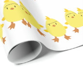 Baby-Küken Geschenkpapier (Rolleneckpunkt)