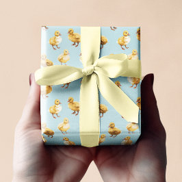 Baby-Küken-Muster | Oster-Geschenkpapier Geschenkpapier