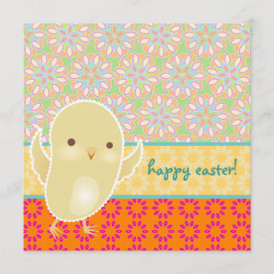 Baby-Küken-Ostern-Einladung Einladung
